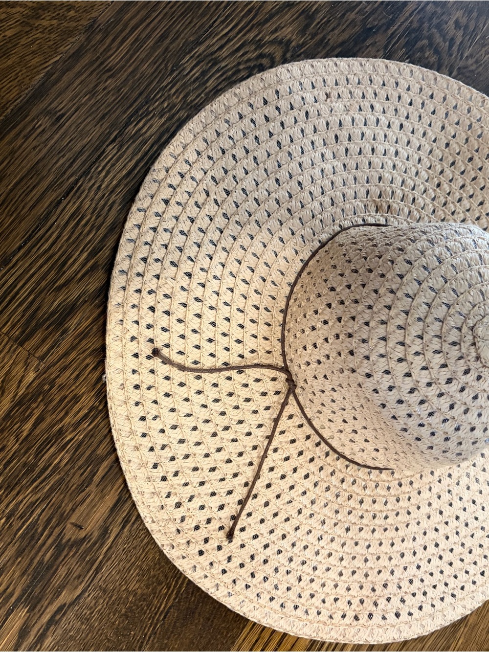 Wide Brim Straw Sun Hat in Beige - Women's Summer Beach Hat